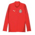 A red Puma full-zip jacket featuring the white Puma logo and the Club Deportivo Guadalajara (Chivas) team crest on the chest.