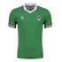 Green Charly soccer jersey with a white collar, red trim, and an embossed Aztec calendar pattern. It features a Luis Hernández crest on the chest.