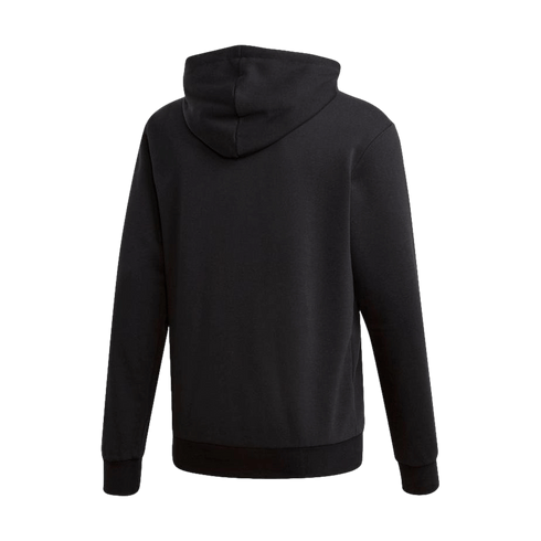 Adidas Essentials 3 Stripe Hoodie - Black DU0498