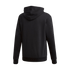 Adidas Essentials 3 Stripe Hoodie - Black DU0498