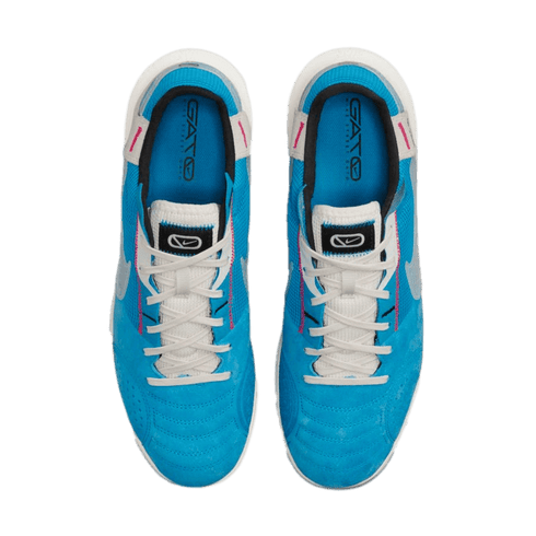 Nike Streetgato Indoor Soccer Court Shoes - Blue / White