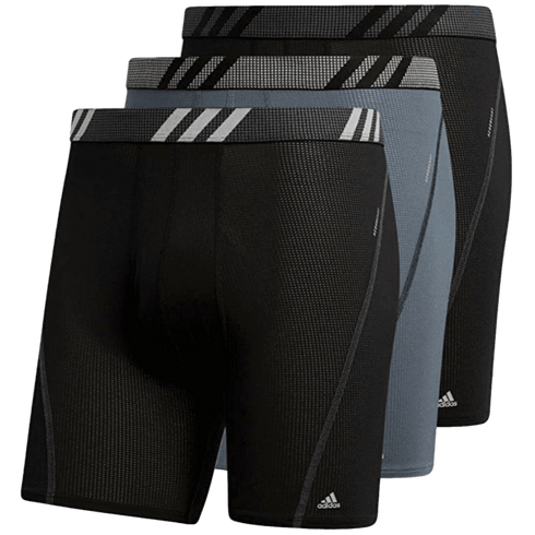 Adidas Sport Performance Mesh Boxer Brief (3 Pack) - Black 5154220
