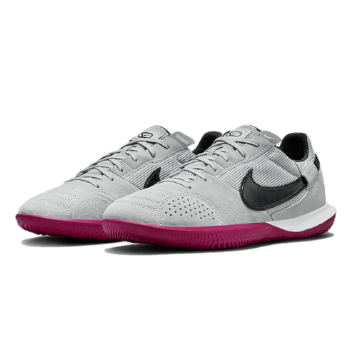 Nike Streetgato Indoor Soccer Court Shoes - Grey / Purple