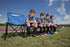 Kwik Goal 6-Seat Kwik Bench Red 9B9061