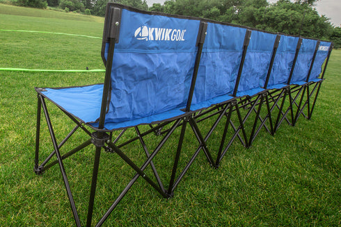 Kwik Goal 6-Seat Kwik Bench Red 9B9061